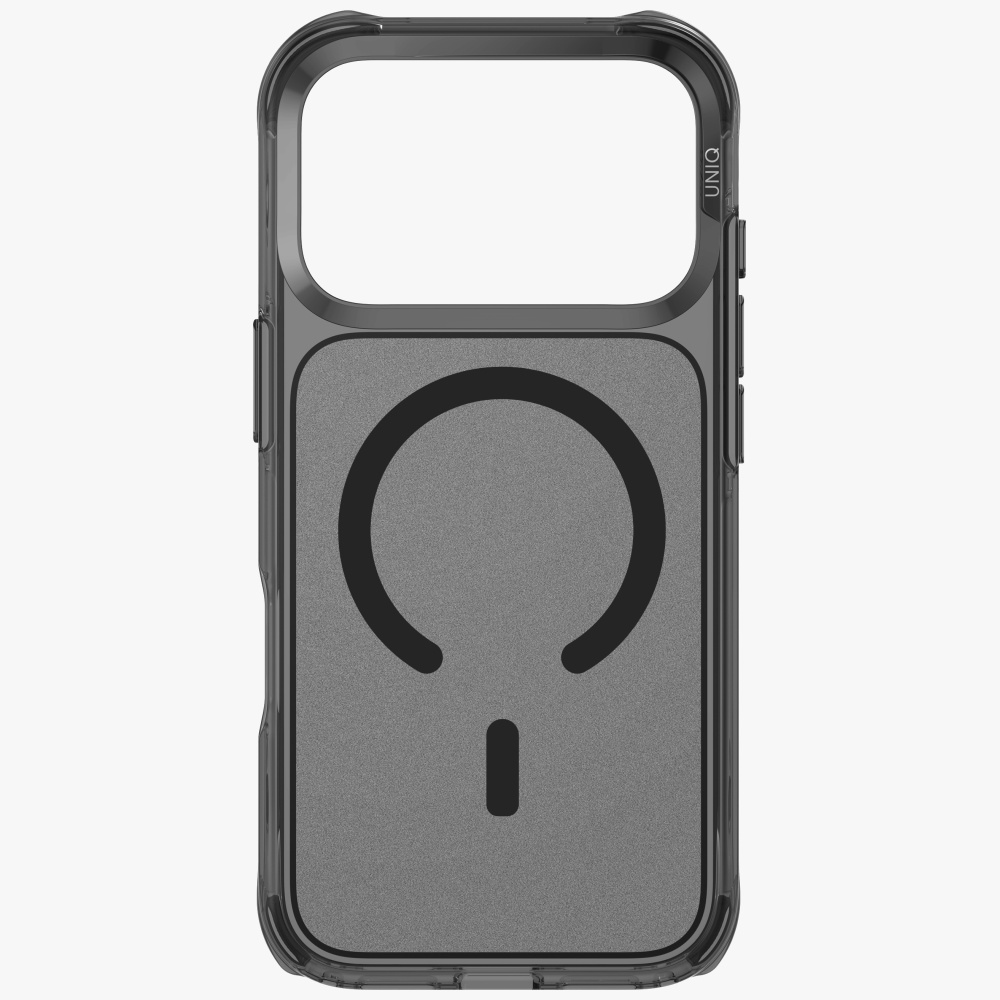 Uniq MagClick dėklas iPhone 17 Pro – juodas
