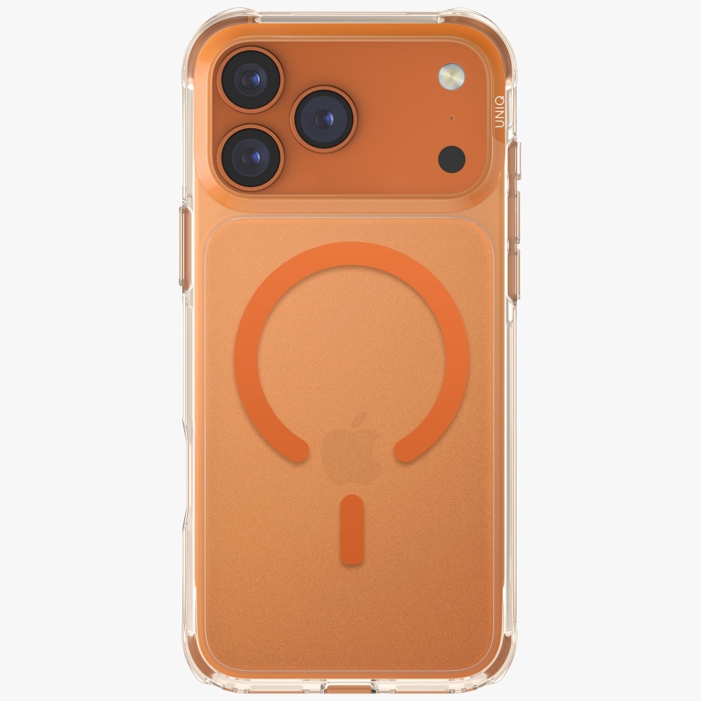 Uniq LifePro Xtreme MagClick dėklas iPhone 17 Pro Max – oranžinis