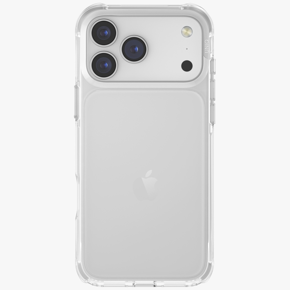 Uniq LifePro Xtreme dėklas iPhone 17 Pro Max – skaidrus