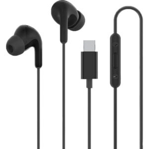 „Xiaomi BHR8930GL“ į ausis įdedamos laidinės ausinės USB-C su nuotolinio valdymo pulteliu – juodos