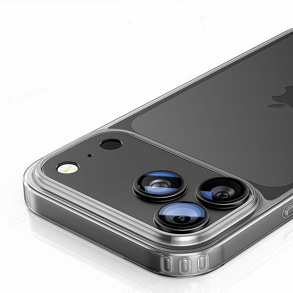 Kameros apsauginis stiklas Tech-Protect Camfull Fit+ iPhone 17 Pro Max, juodas