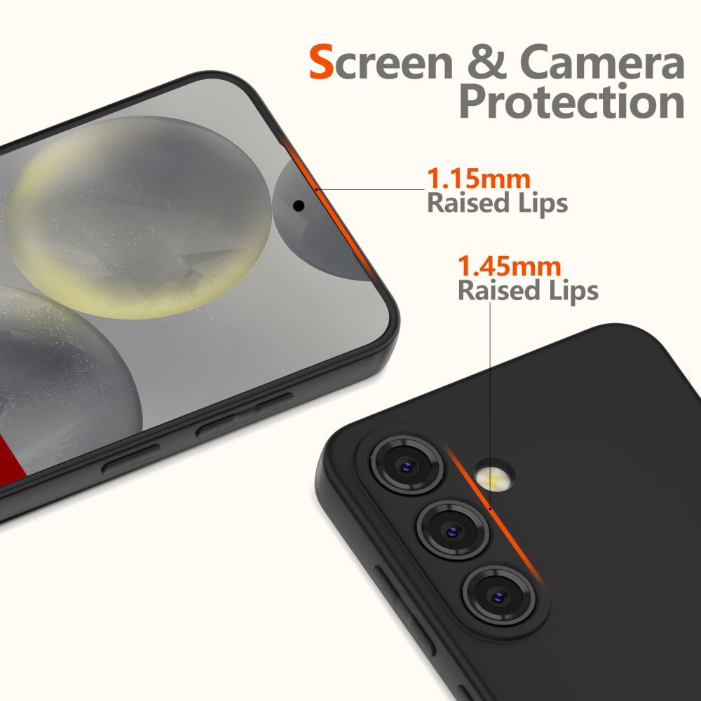 Dėklas Tech-Protect Icon Galaxy A17 4G / 5G, juodas