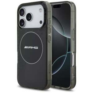 AMG dūminis MagSafe dėklas iPhone 17 Pro – juodas