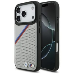 BMW MagSafe dėklas iPhone 17 Pro – pilkas