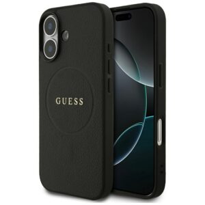 Guess MagSafe dėklas iPhone 17 – juodas
