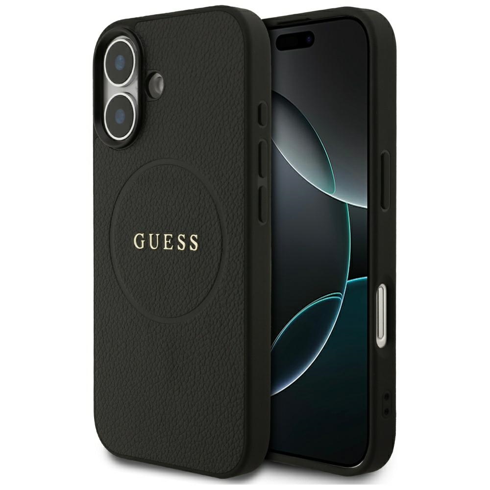 Guess MagSafe dėklas iPhone 17 – juodas