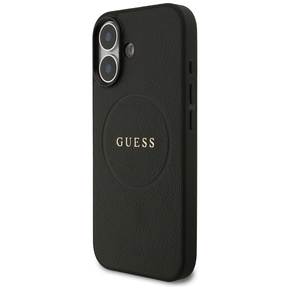 Guess MagSafe dėklas iPhone 17 – juodas