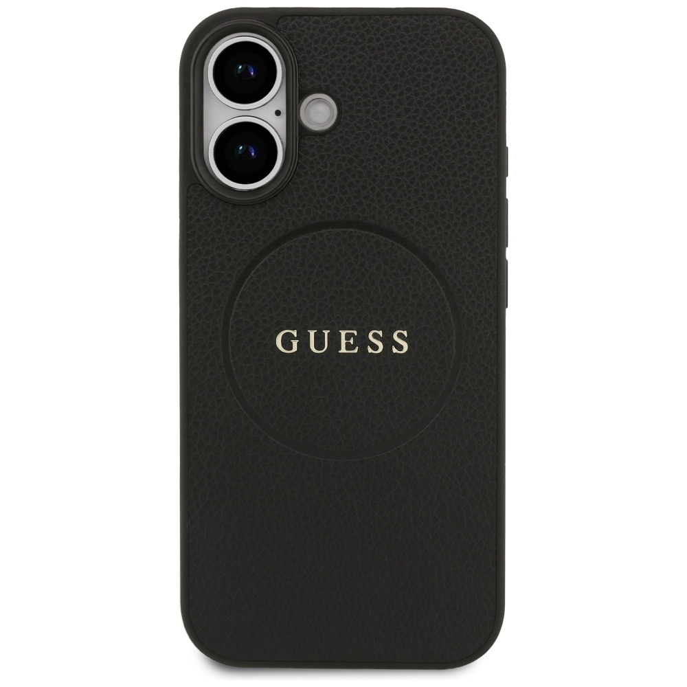 Guess MagSafe dėklas iPhone 17 – juodas