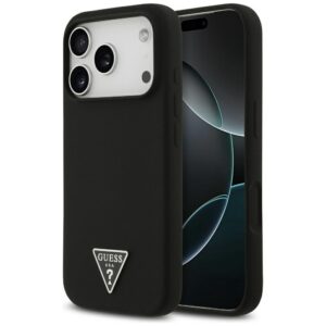 Guess MagSafe dėklas iPhone 17 Pro – juodas