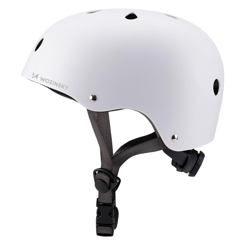 Wozinsky Lengvas BMX/paspirtuko šalmas S - Baltas