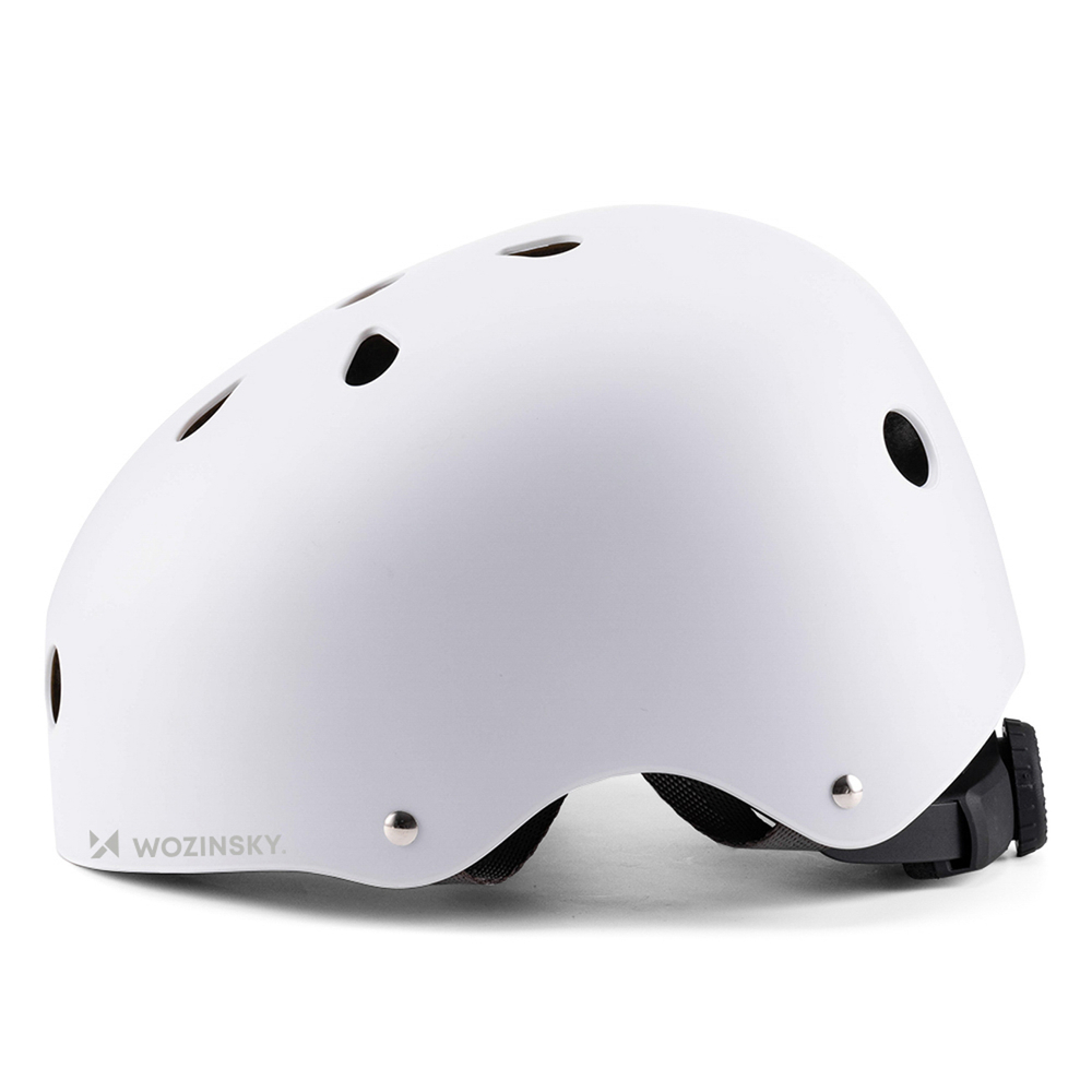 Wozinsky Lengvas BMX/paspirtuko šalmas S - Baltas