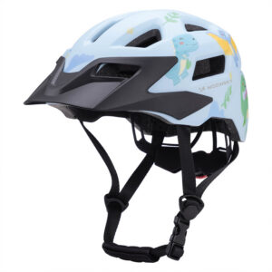 Wozinsky vaikiško MTB dviračio šalmo su nuimamu skydelu XS - šviesiai mėlyna
