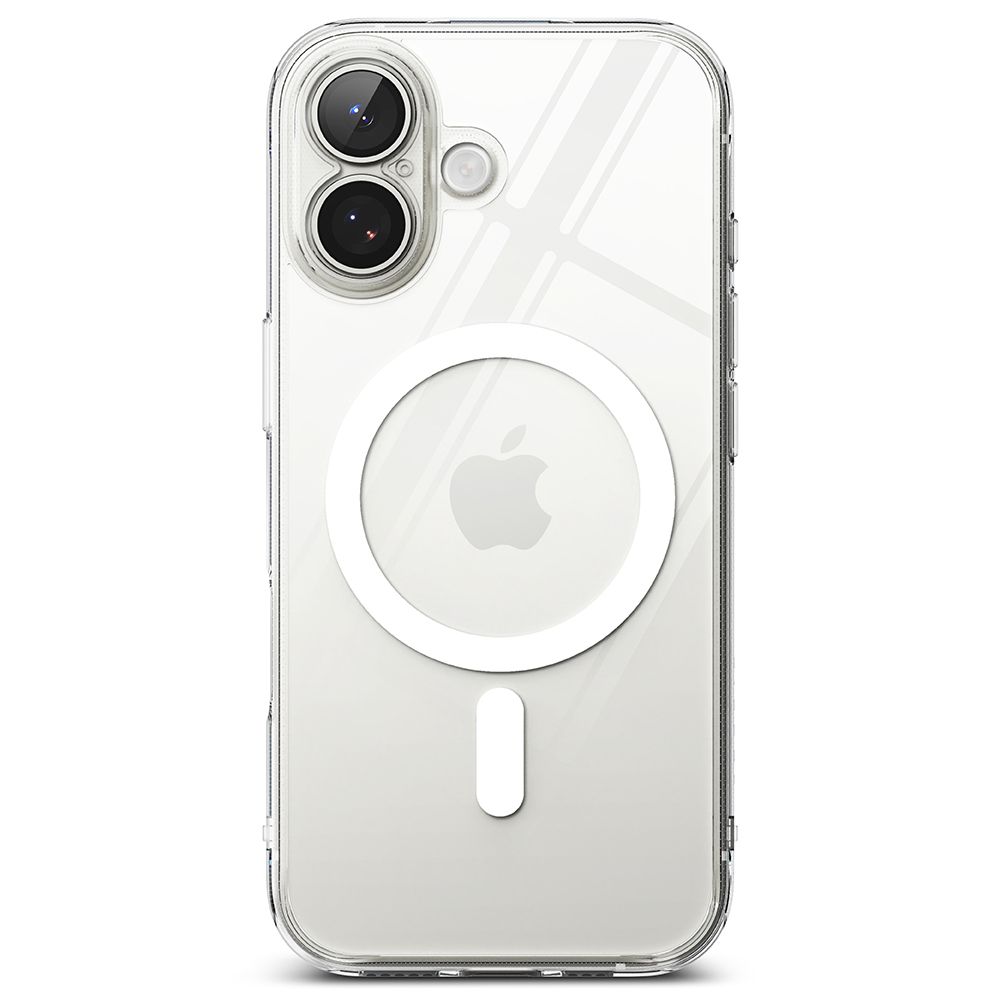 Dėklas Ringke Fusion Magnetic MagSafe iPhone 17, skaidrus