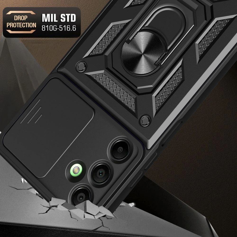 Dėklas Tech-Protect CamShield Pro Galaxy A17 4G / 5G, juodas