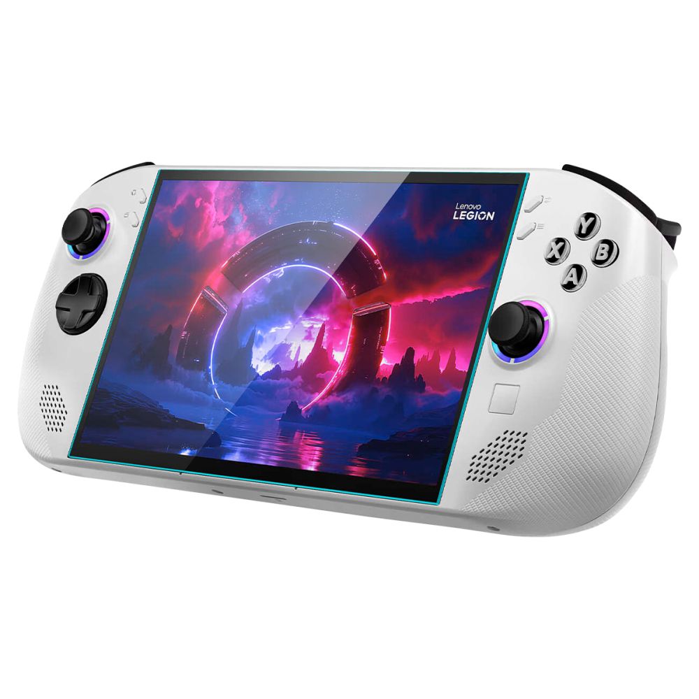 Apsauginis stiklas Spigen Glas.tR Slim, Lenovo Legion Go S, 2 vnt., juodas
