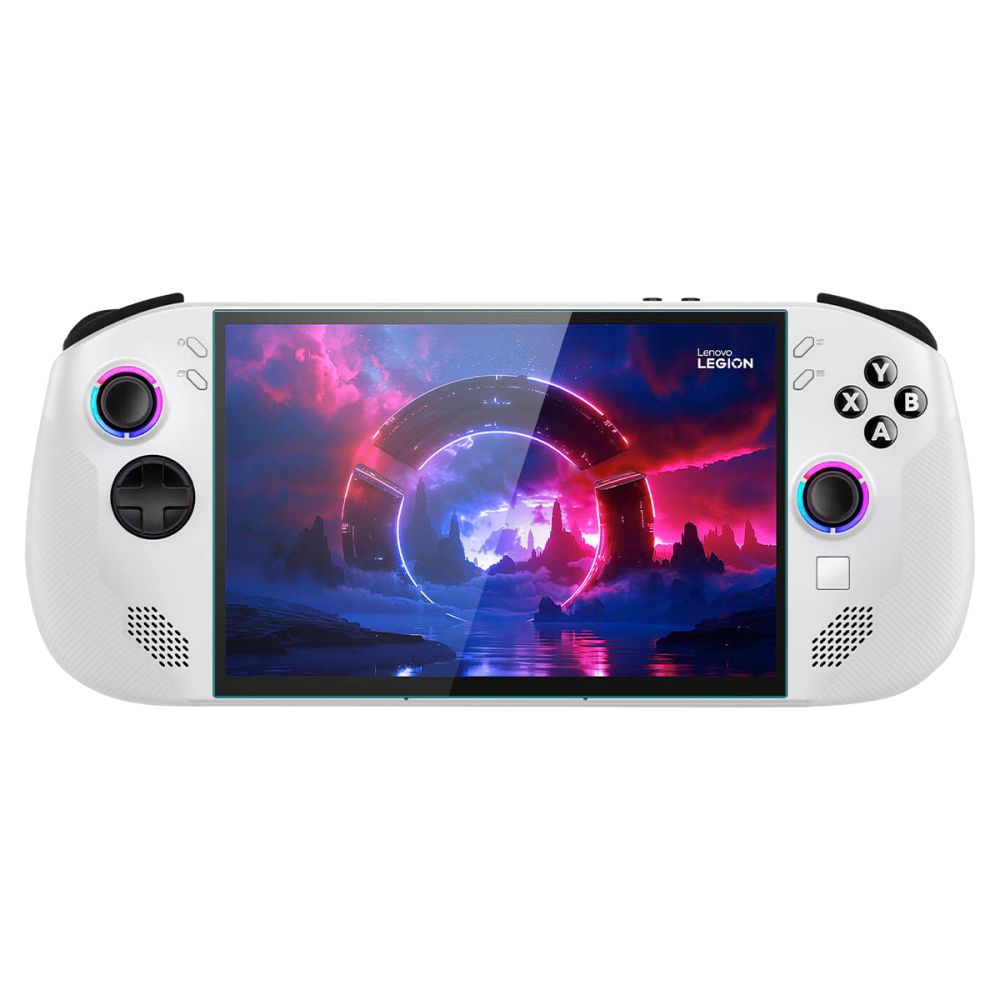 Apsauginis stiklas Spigen Glas.tR Slim, Lenovo Legion Go S, 2 vnt., juodas