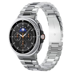 Dirželis Spigen Modern Fit Band Samsung Galaxy Watch 8 / 9 / Classic (40 / 44 / 46 mm), sidabrinis