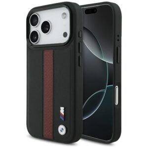BMW MagSafe dėklas iPhone 17 Pro – raudonas