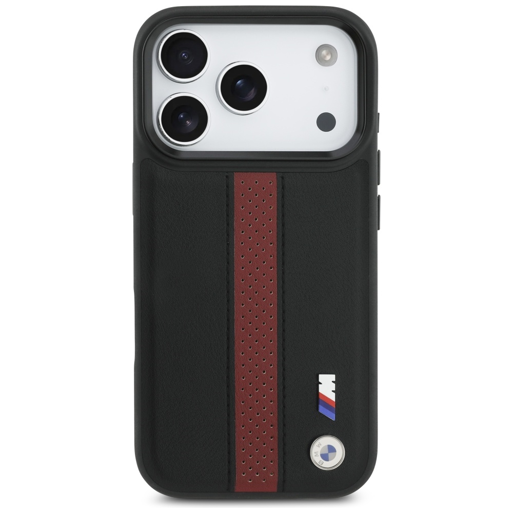 BMW MagSafe dėklas iPhone 17 Pro – raudonas