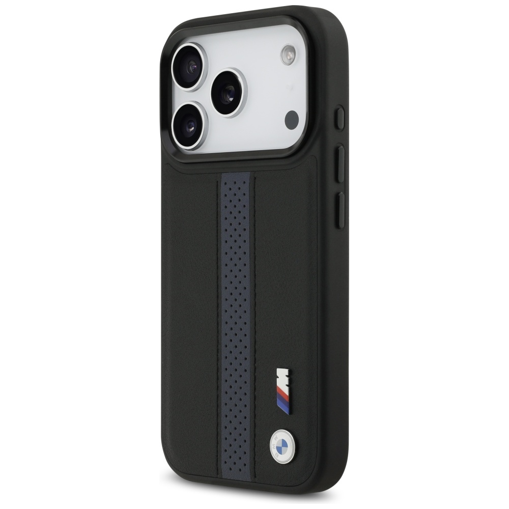 BMW M perforuotas juostelinis logotipas MagSafe Dėklas, skirtas iPhone 17 Pro - Blue