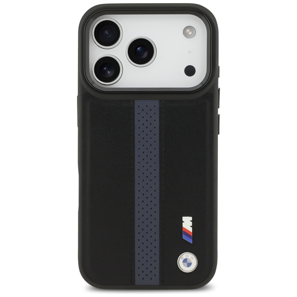 BMW M perforuotas juostelinis logotipas MagSafe Dėklas, skirtas iPhone 17 Pro - Blue
