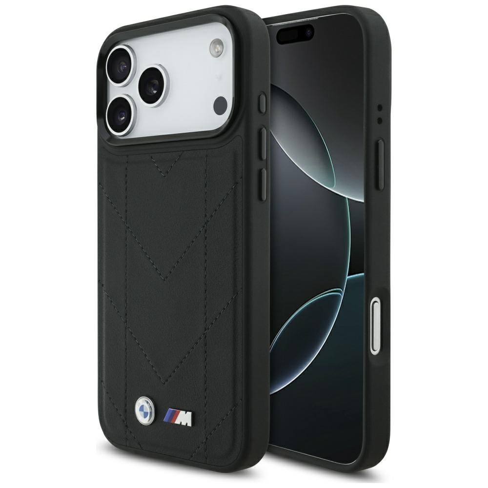 BMW MagSafe dėklas iPhone 17 Pro Max – juodas