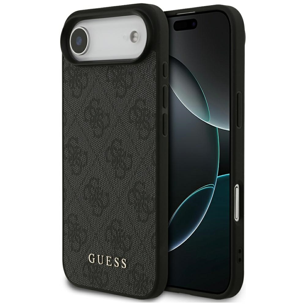 Guess 4G Klasikinis iPhone dėklas 17 Air - juodas