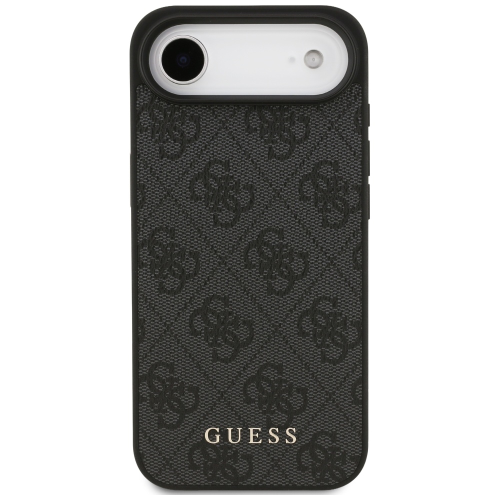 Guess 4G Klasikinis iPhone dėklas 17 Air - juodas