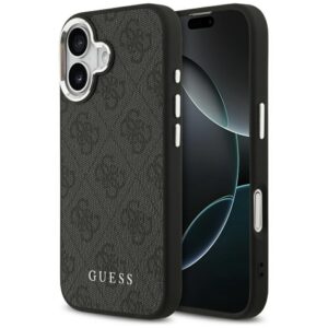 Guess 4G Classic Logo MagSafe dėklas iPhone 17 - juodas