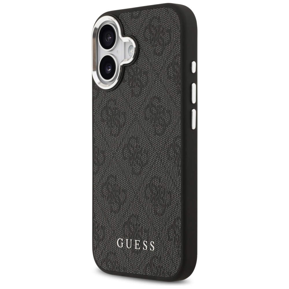 Guess 4G Classic Logo MagSafe dėklas iPhone 17 - juodas