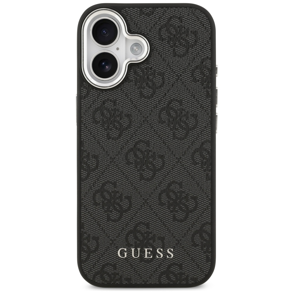 Guess 4G Classic Logo MagSafe dėklas iPhone 17 - juodas