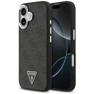 Guess 4G Triangle Logo MagSafe dėklas iPhone 17 - juodas