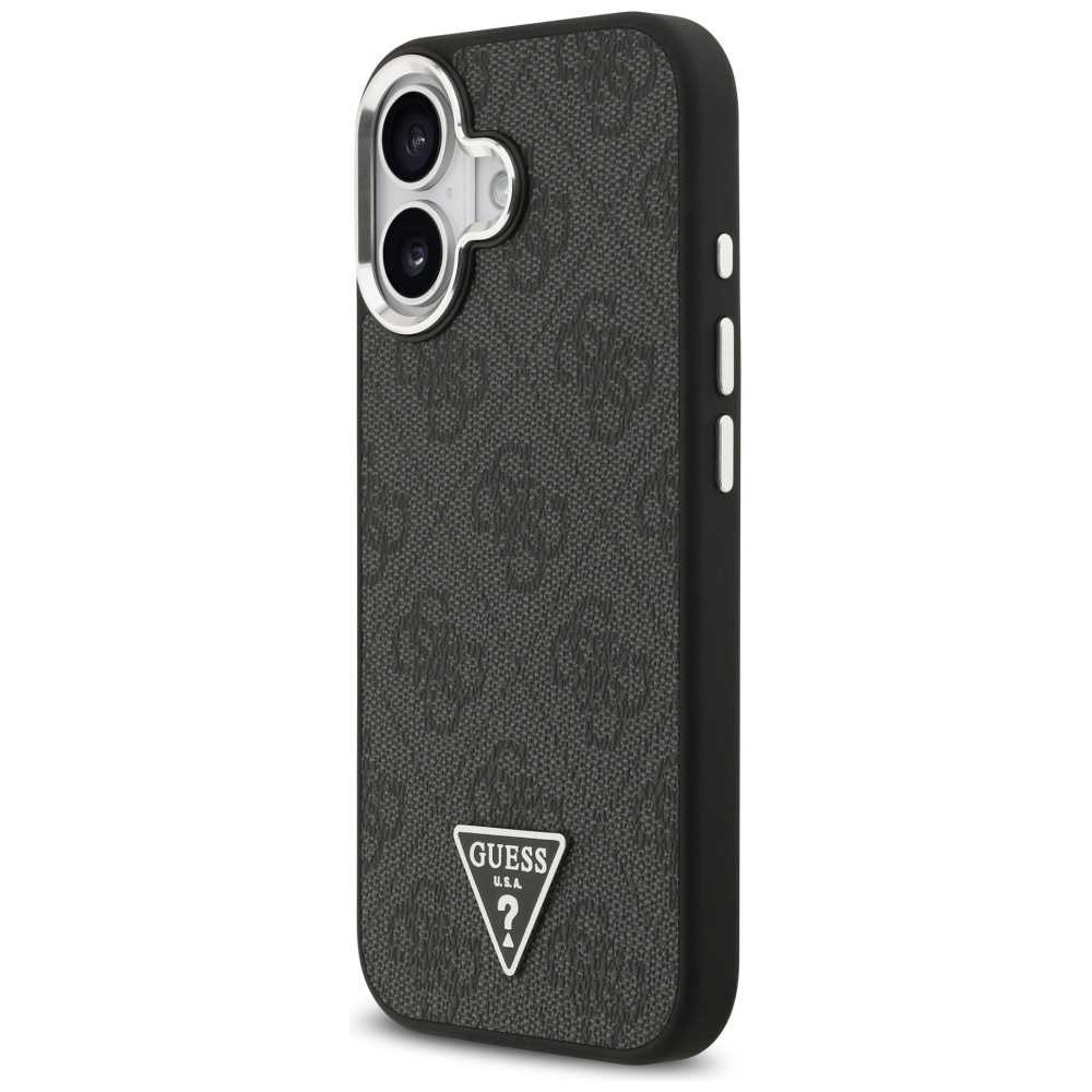 Guess 4G Triangle Logo MagSafe dėklas iPhone 17 - juodas