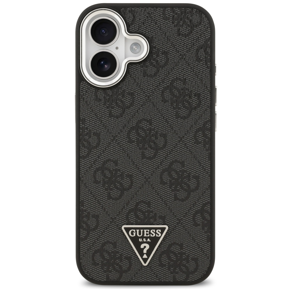 Guess 4G Triangle Logo MagSafe dėklas iPhone 17 - juodas