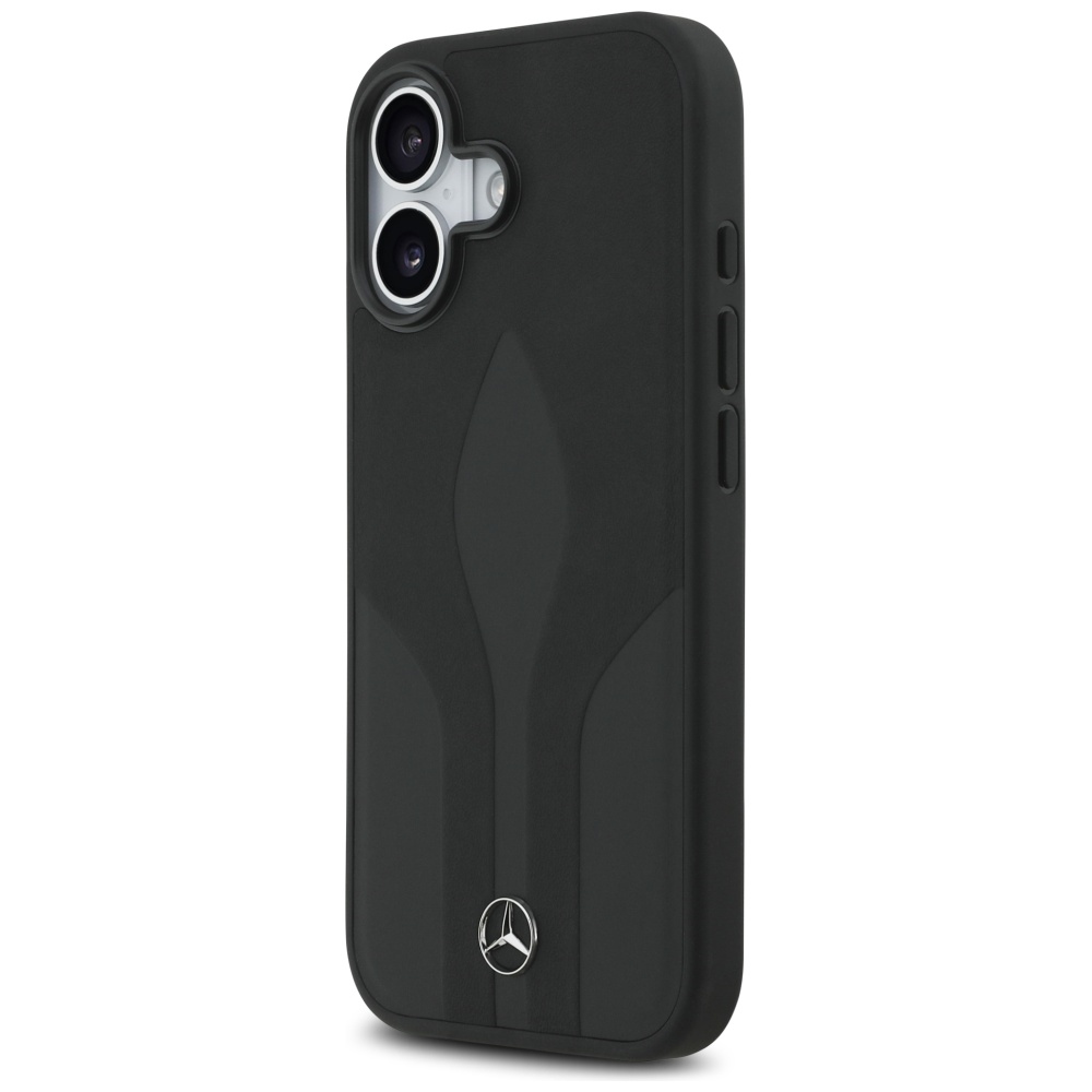 Mercedes odinis MagSafe dėklas iPhone 17 – juodas