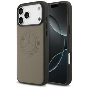 Mercedes-Benz odinis MagSafe dėklas iPhone 17 Pro Max – rusvas