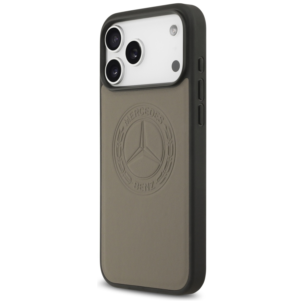 Mercedes-Benz odinis MagSafe dėklas iPhone 17 Pro Max – rusvas