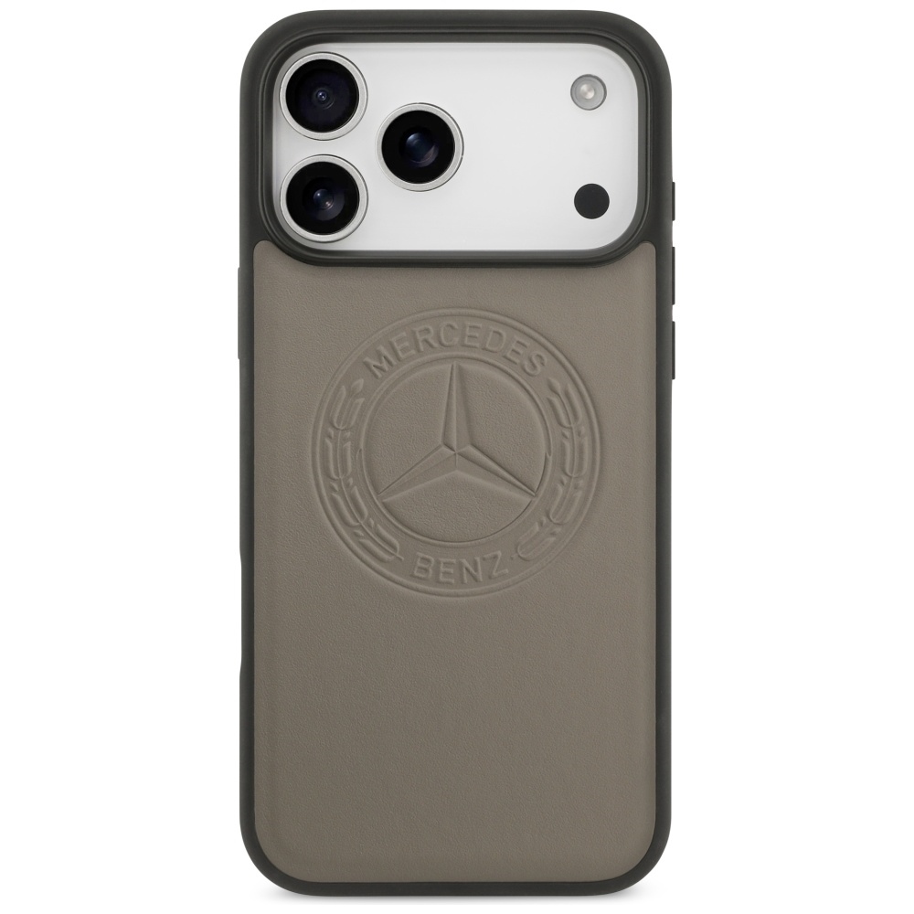 Mercedes-Benz odinis MagSafe dėklas iPhone 17 Pro Max – rusvas