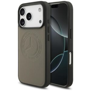 Mercedes odinis MagSafe dėklas iPhone 17 Pro – smėlinis