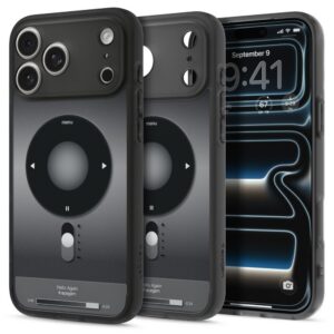Dėklas Spigen Ultra Hybrid MagSafe Classic iPhone 17 Pro / 18 Pro, juodas