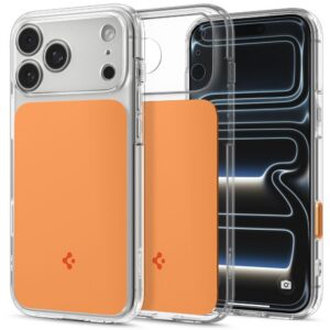 Dėklas Spigen Ultra Hybrid T MagSafe iPhone 17 Pro Max / 18 Pro Max, blizgus oranžinis