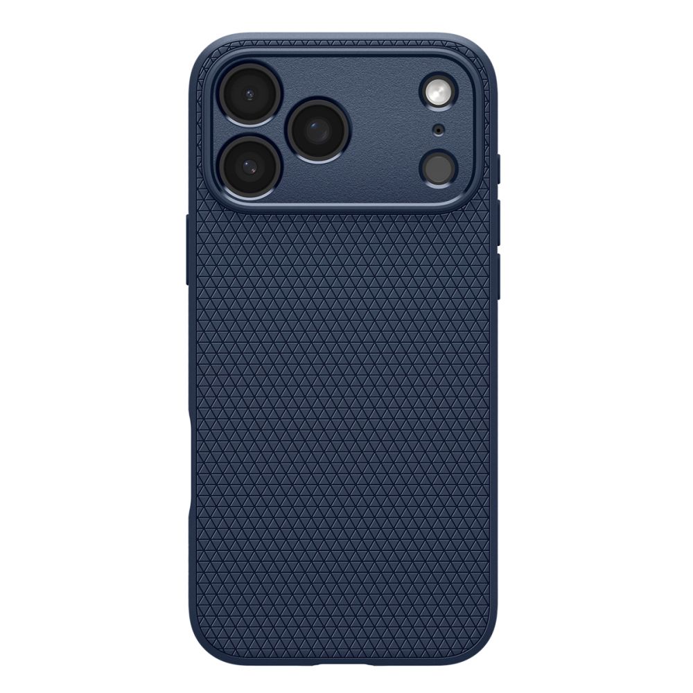 Dėklas Spigen Liquid Air iPhone 17 Pro / 18 Pro, tamsiai mėlynas