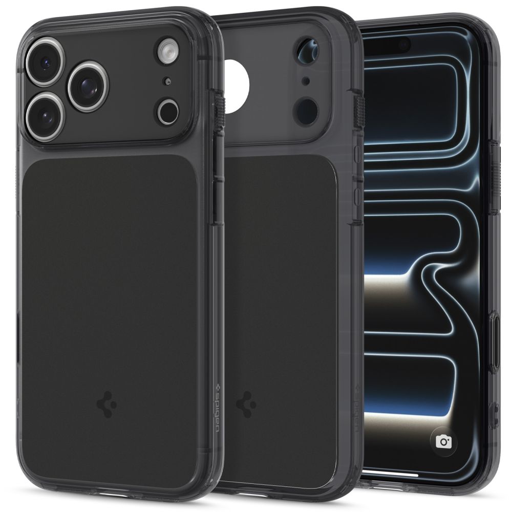 Dėklas Spigen Ultra Hybrid T MagSafe iPhone 17 Pro / 18 Pro, matinis juodas