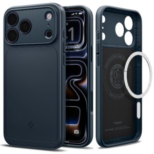 Dėklas Spigen Thin Fit MagSafe iPhone 17 Pro Max / 18 Pro Max, tamsiai mėlynas
