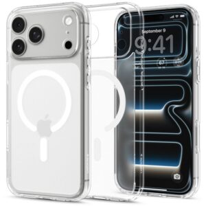Dėklas Spigen Ultra Hybrid MagSafe iPhone 17 Pro Max / 18 Pro Max, matinis baltas