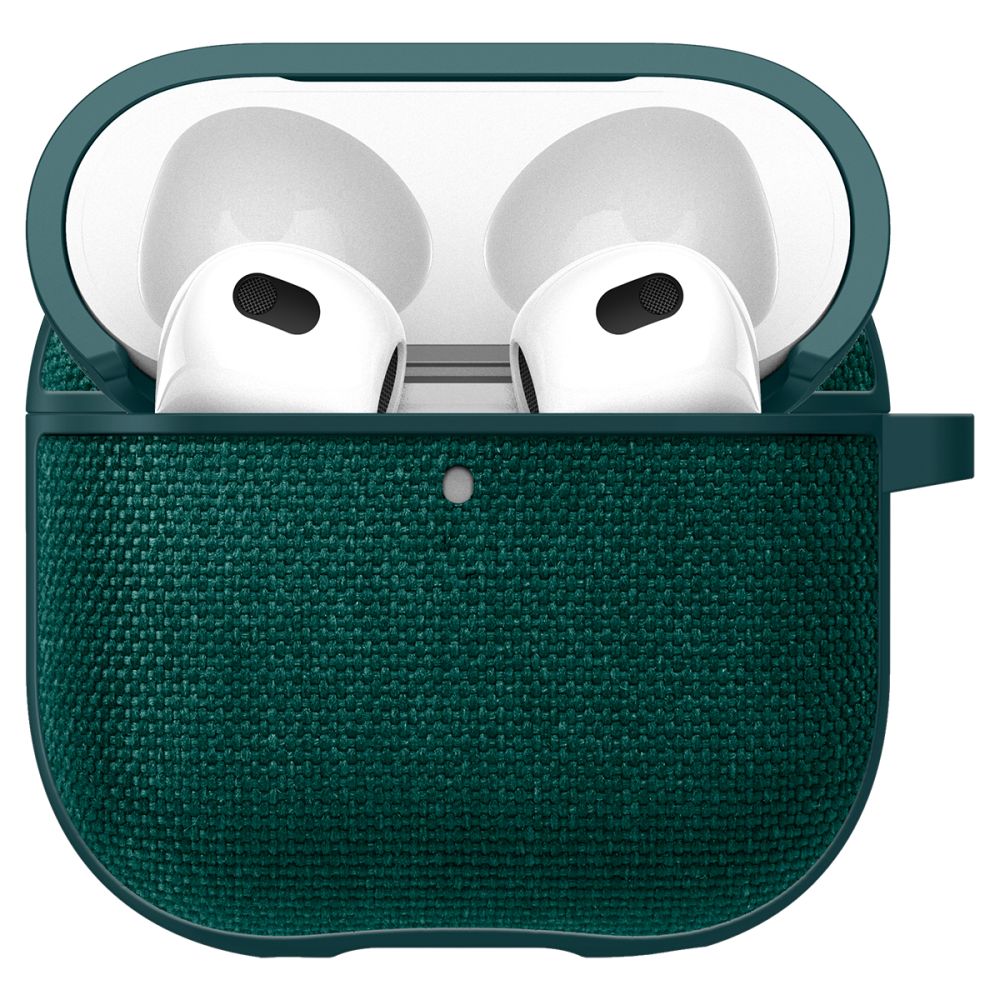Dėklas Spigen Urban Fit Apple AirPods 4 / 5, vidurnakčio žalias