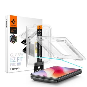Apsauginis stiklas Spigen Glas.tR EZ Fit Pro iPhone Duo, skaidrus