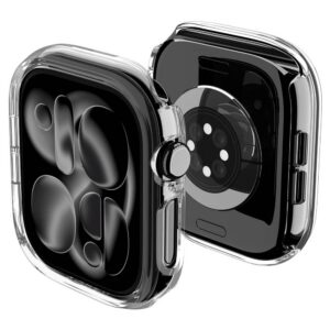 Dėklas Spigen Thin Fit Apple Watch 12 (46 mm), skaidrus