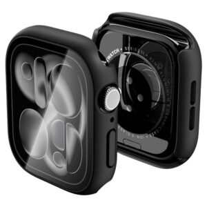 Dėklas Spigen Thin Fit 360 Apple Watch 10 / 11 (42 mm), juodas