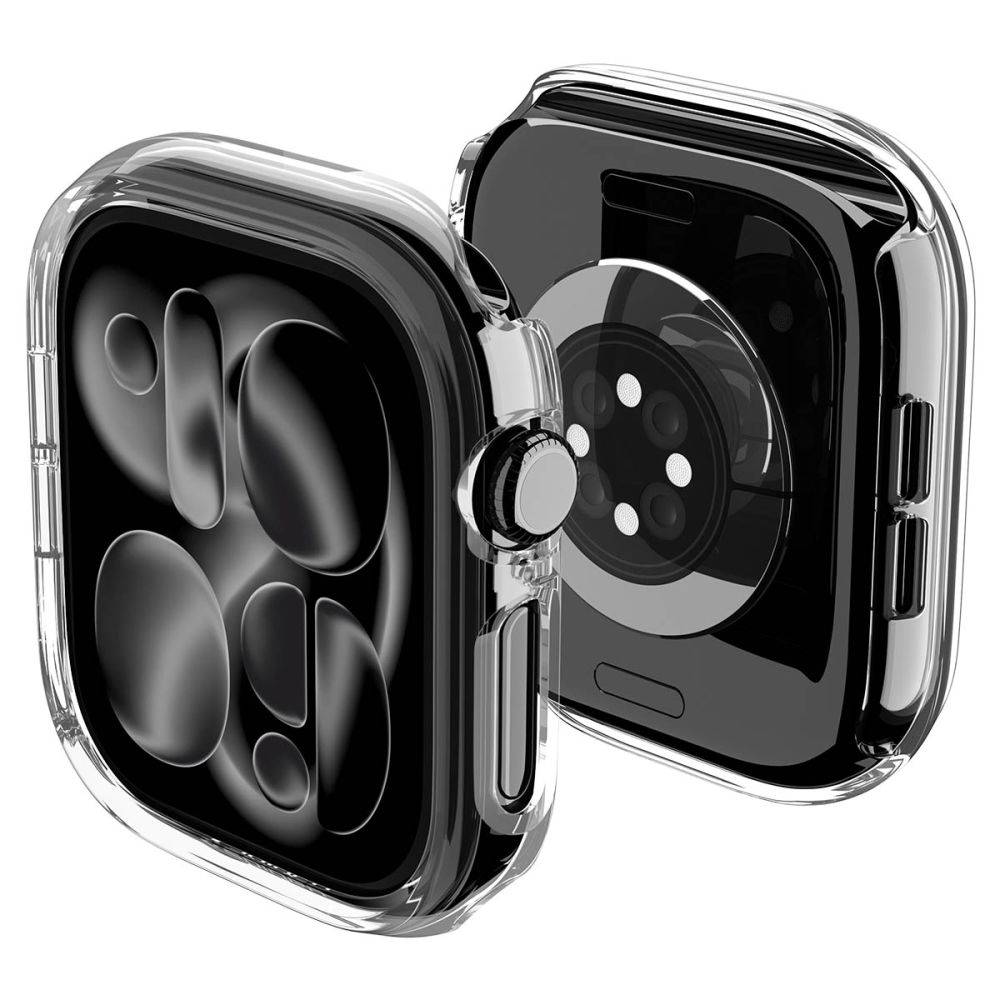 Dėklas Spigen Thin Fit Apple Watch 12 (42 mm), skaidrus